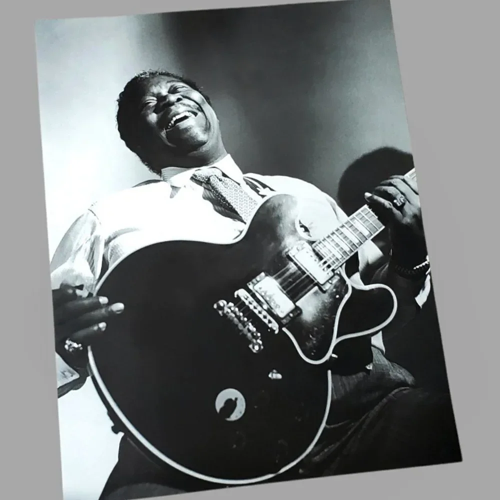 B.b. King Musician Poster Black History Collectible